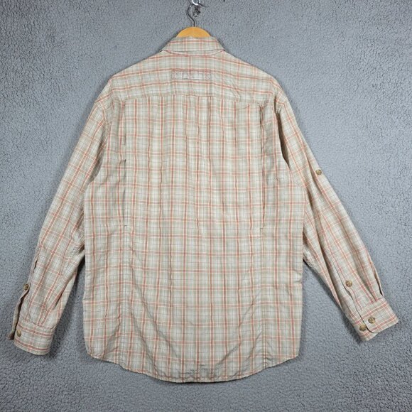 Duluth Trading Co Mens Shirt Medium Lot Of 2 Tartan Plaid Lightweight Vented - Picture 5 of 16